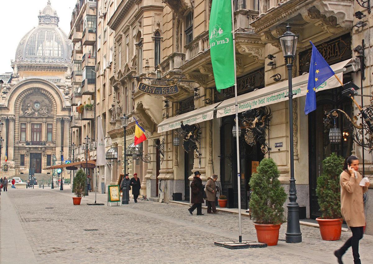 Старый Бухарест - Strada Lipscani